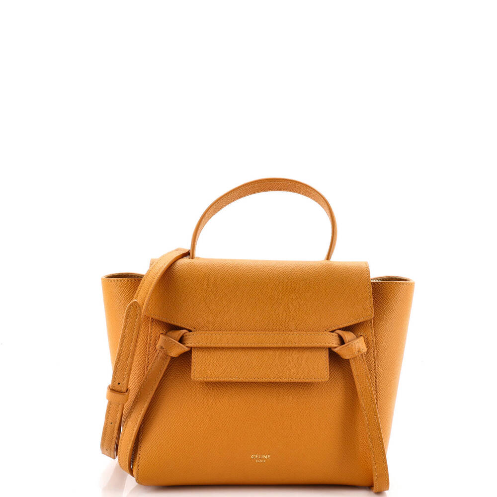 Celine Nano Belt Bag Textured Leather